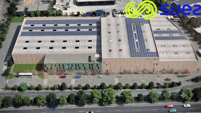 SITTOMAT bureaux et centre de tri – La Farlède, modélisation Revit ventilation et plomberie