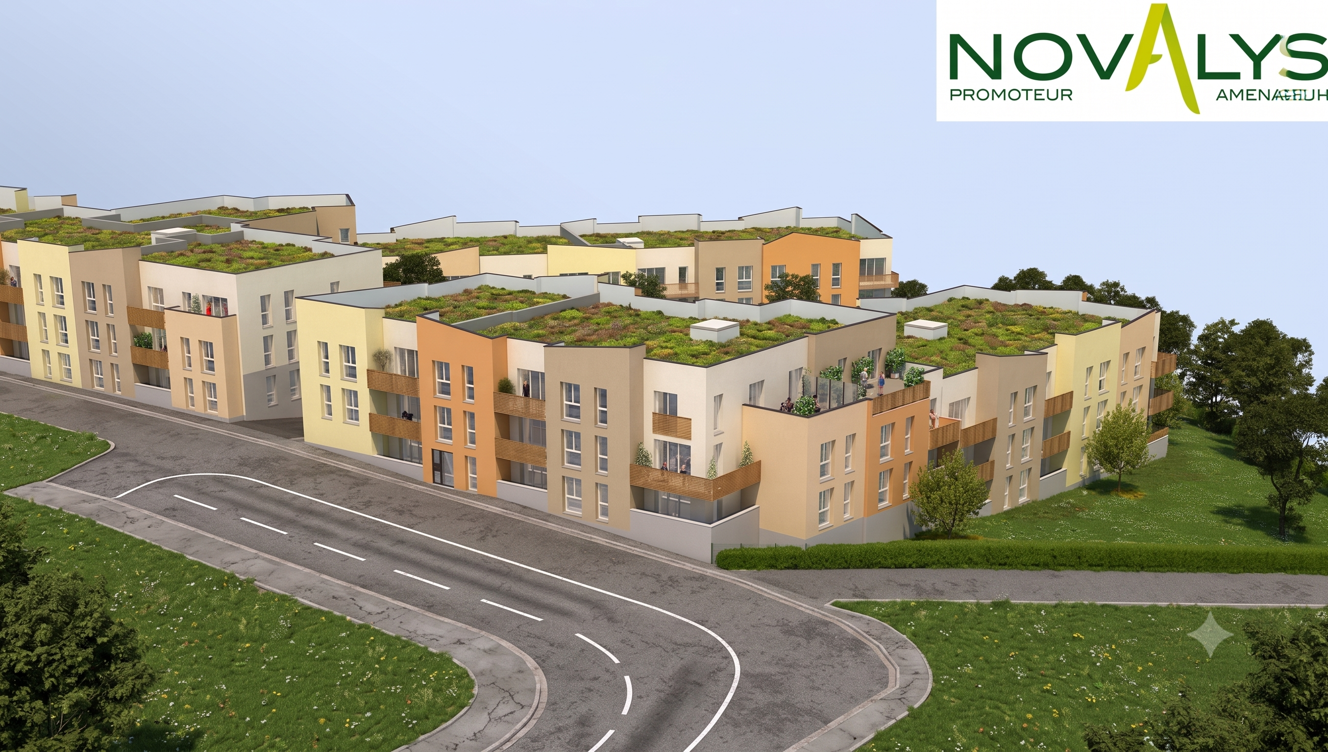 98 logements collectifs – Boulogne-sur-Mer, plans réseaux fluides chauffage VMC évacuation