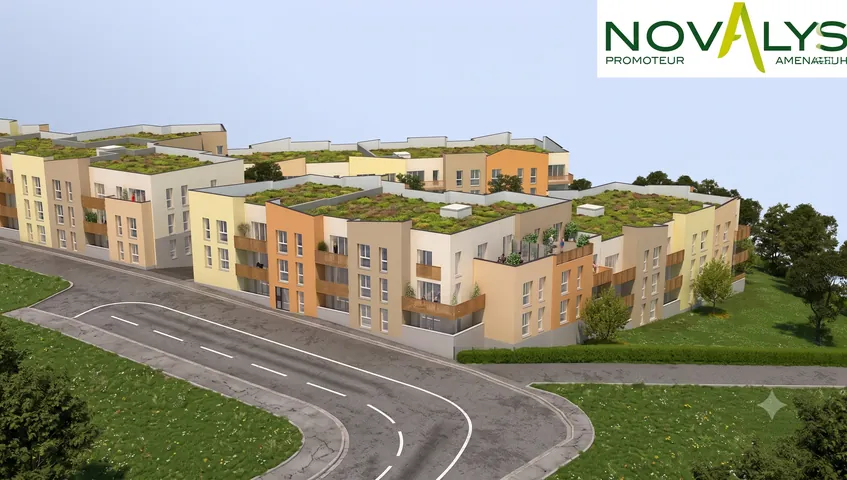 98 logements collectifs – Boulogne-sur-Mer, plans réseaux fluides chauffage VMC évacuation